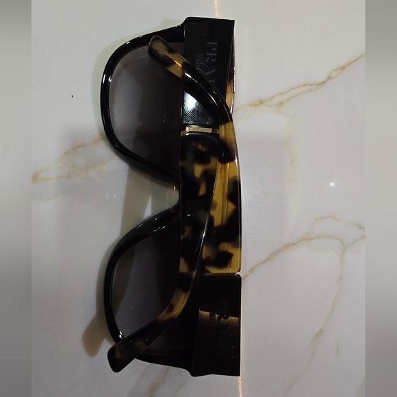 Prada Monochrome SPR02W 01M-0A7 Sunglasses main image 4